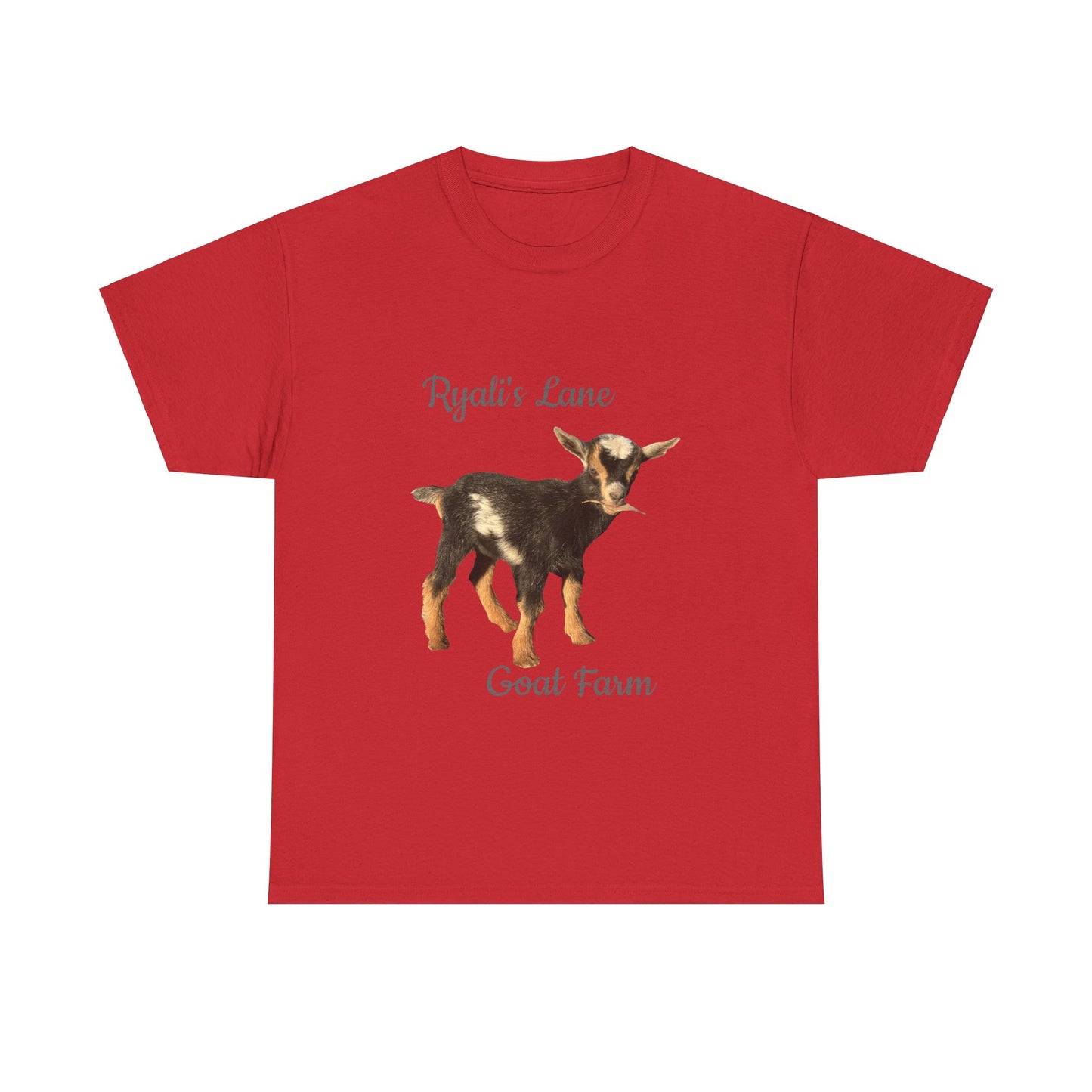 Unisex Heavy Cotton Tee - Ryali's Lane Goat Farm #2