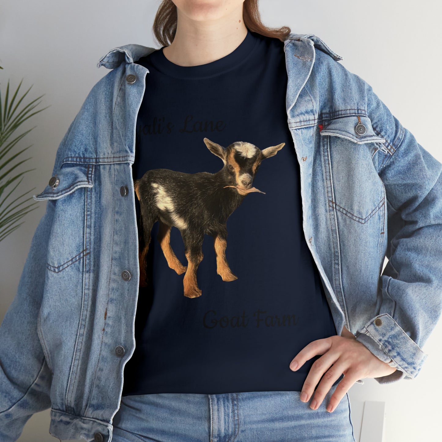 Unisex Heavy Cotton Tee - Ryali's Lane Goat Farm #1