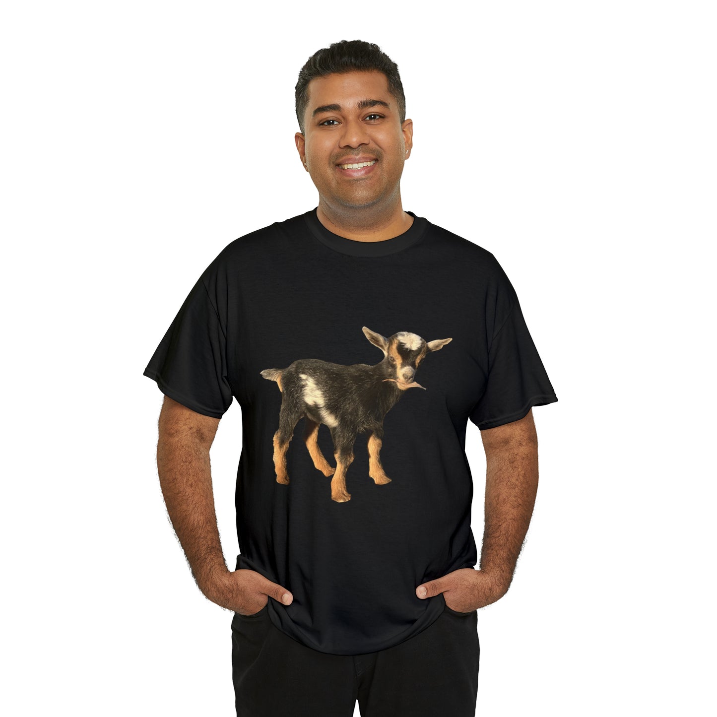 Unisex Heavy Cotton Tee - Ryali's Lane Goat Farm #1