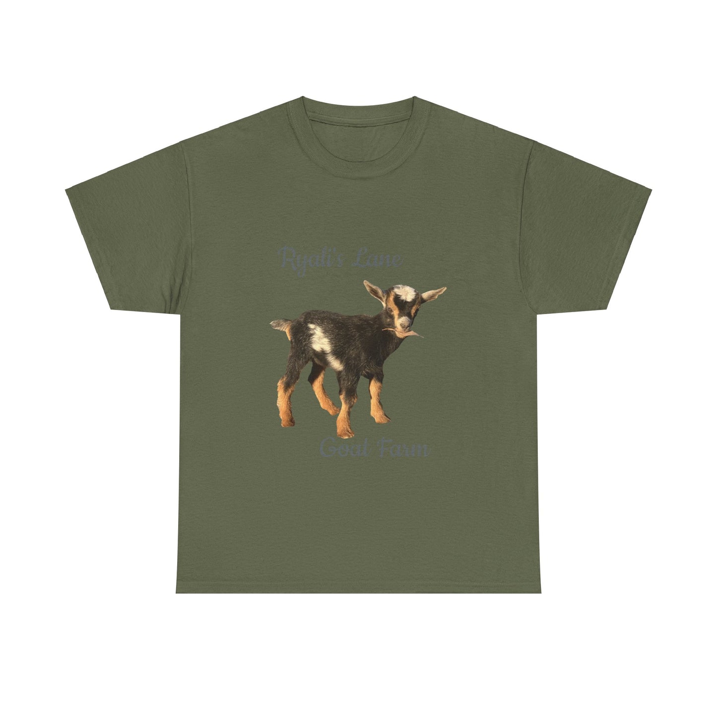Unisex Heavy Cotton Tee - Ryali's Lane Goat Farm #2