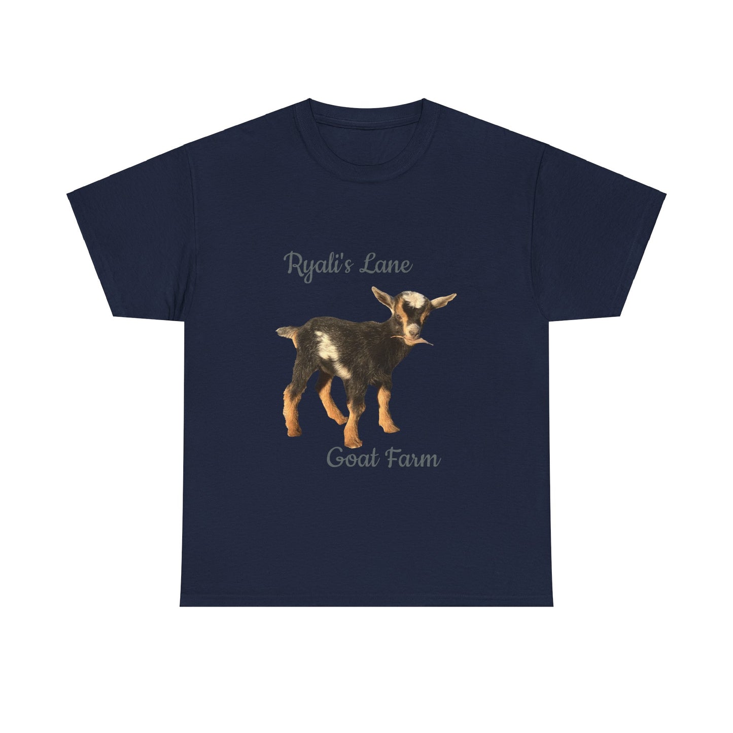 Unisex Heavy Cotton Tee - Ryali's Lane Goat Farm #2