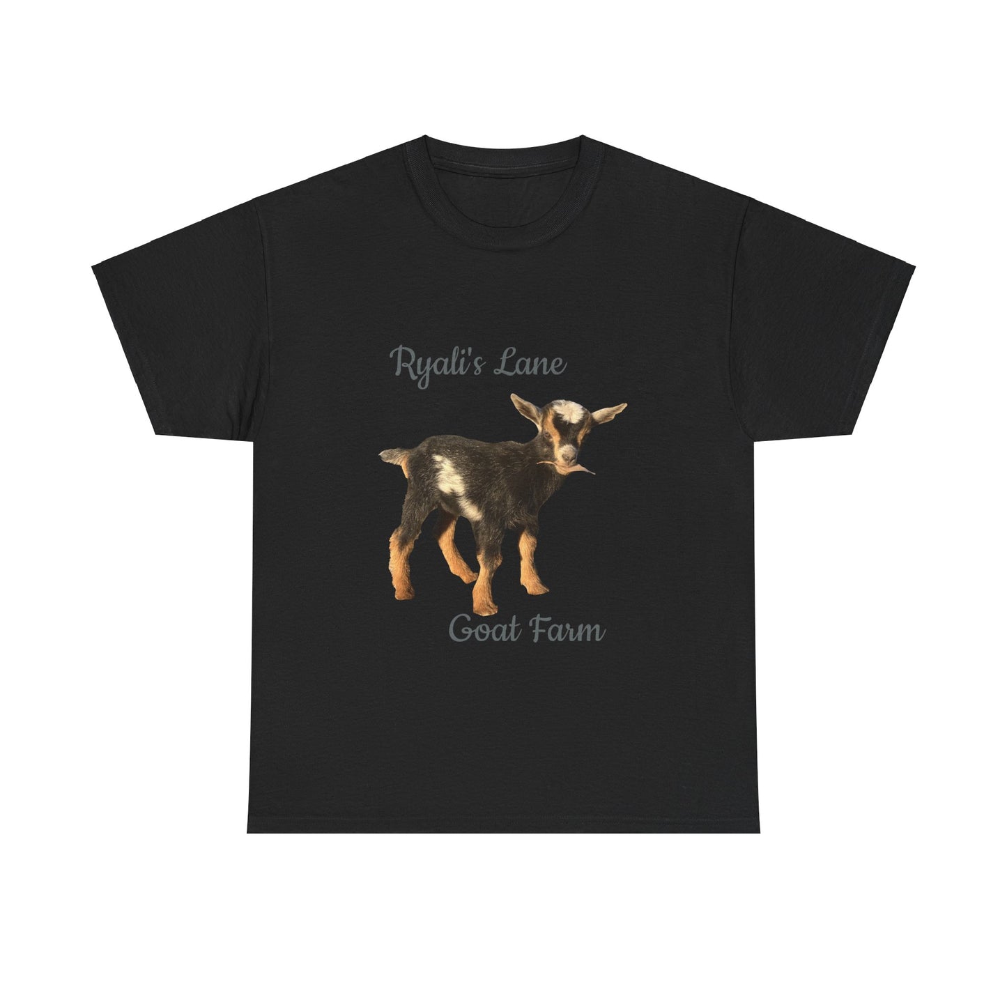 Unisex Heavy Cotton Tee - Ryali's Lane Goat Farm #2