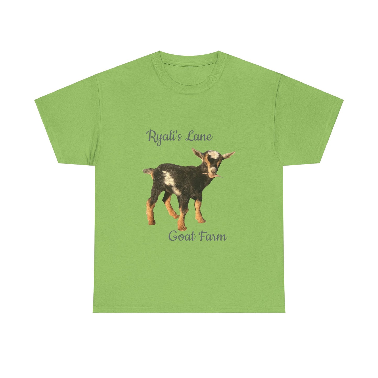 Unisex Heavy Cotton Tee - Ryali's Lane Goat Farm #2