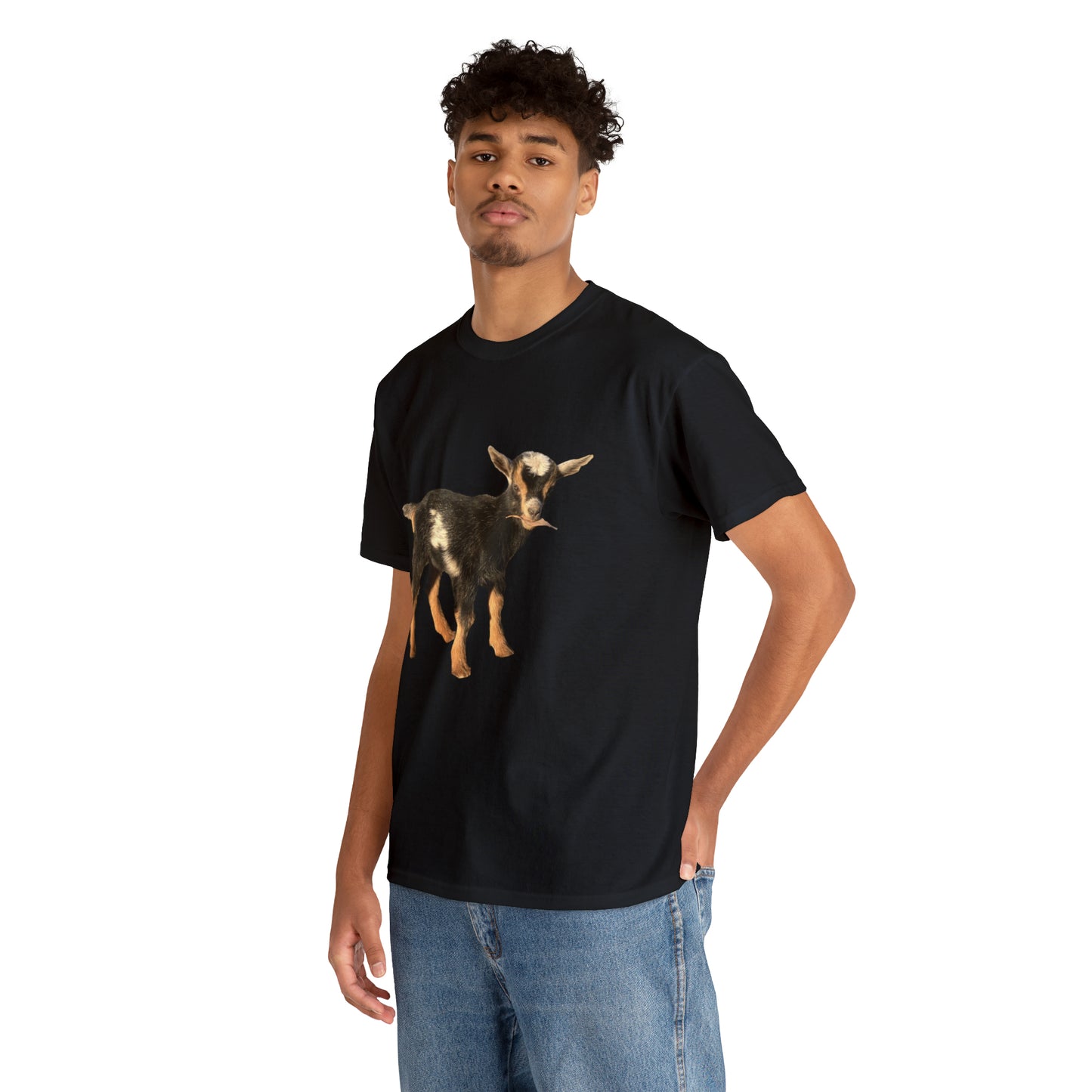 Unisex Heavy Cotton Tee - Ryali's Lane Goat Farm #1