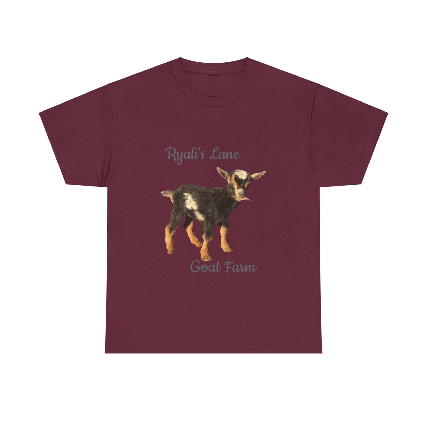 Unisex Heavy Cotton Tee - Ryali's Lane Goat Farm #2
