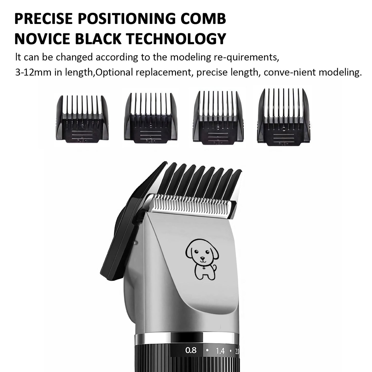 Cordless Goat Clippers also for Dog or Cat includes Grooming Kit Pet Hair Shaver Trimmer Scissors