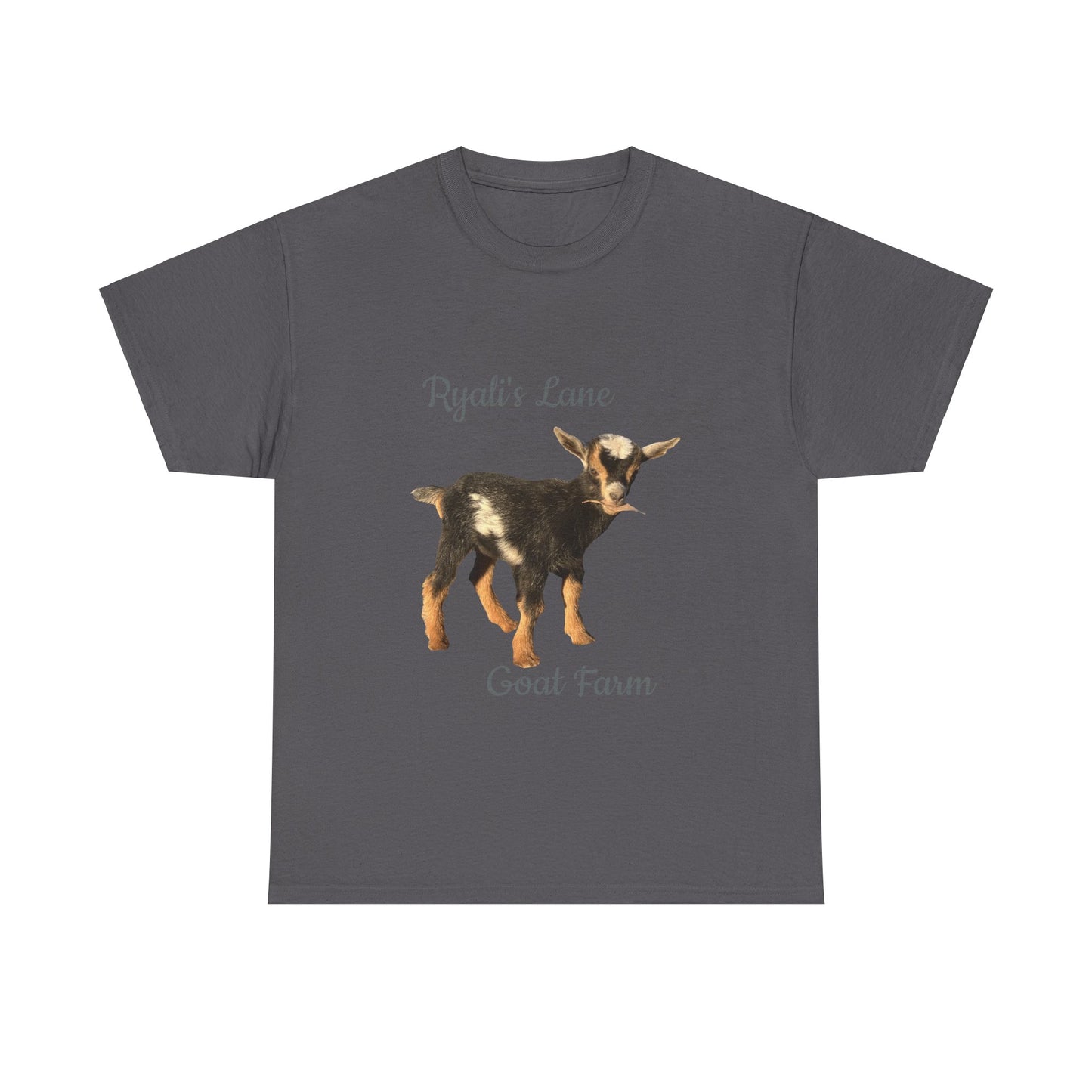 Unisex Heavy Cotton Tee - Ryali's Lane Goat Farm #2
