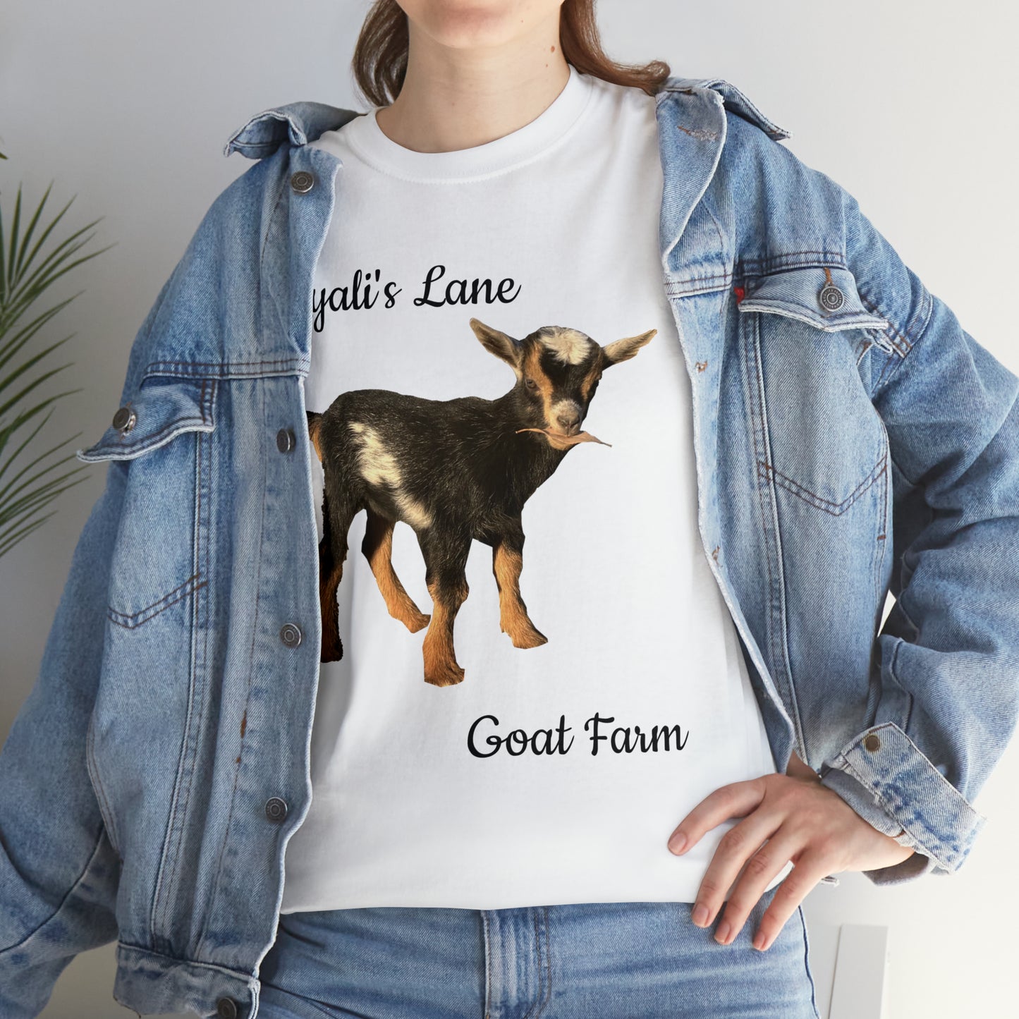 Unisex Heavy Cotton Tee - Ryali's Lane Goat Farm #1