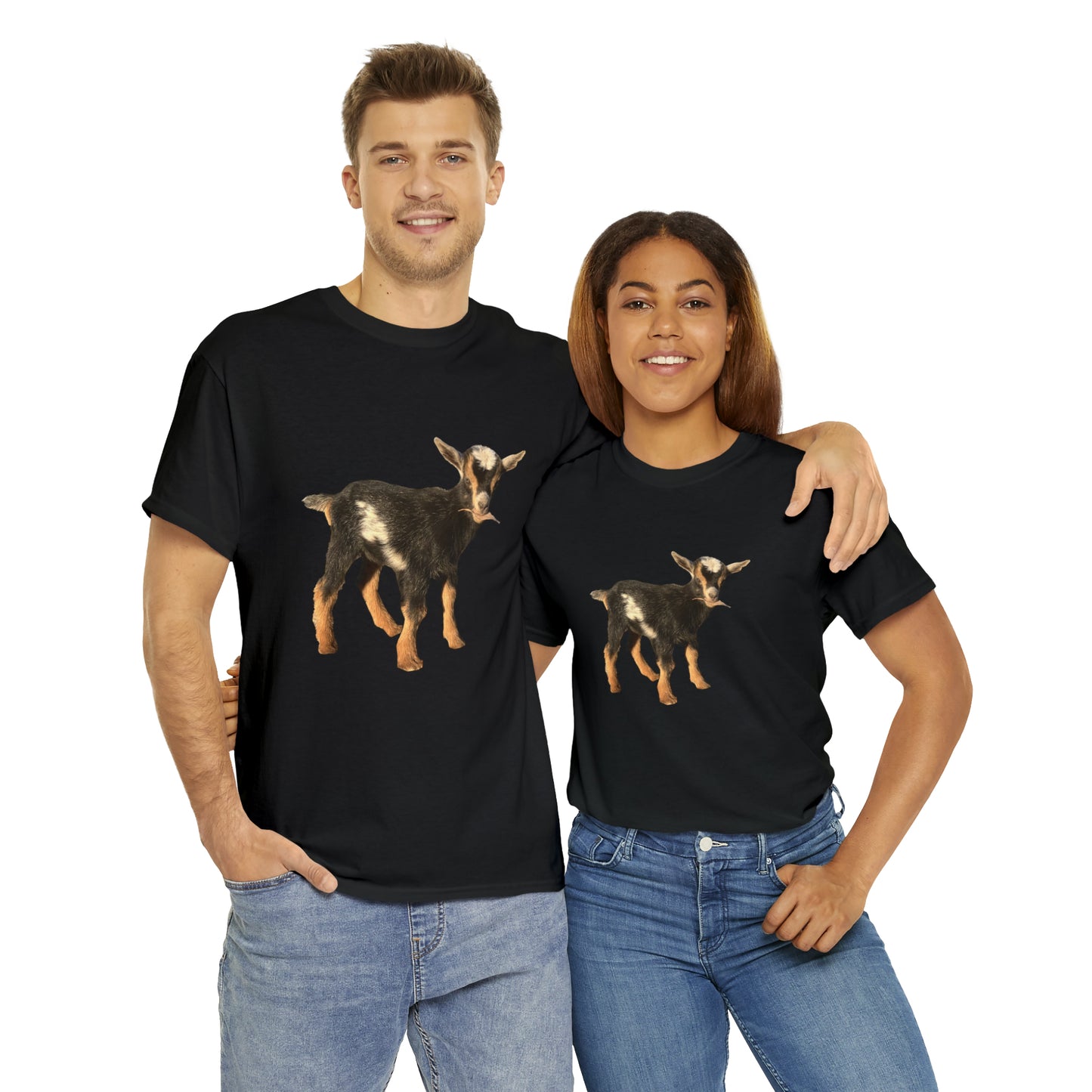 Unisex Heavy Cotton Tee - Ryali's Lane Goat Farm #1