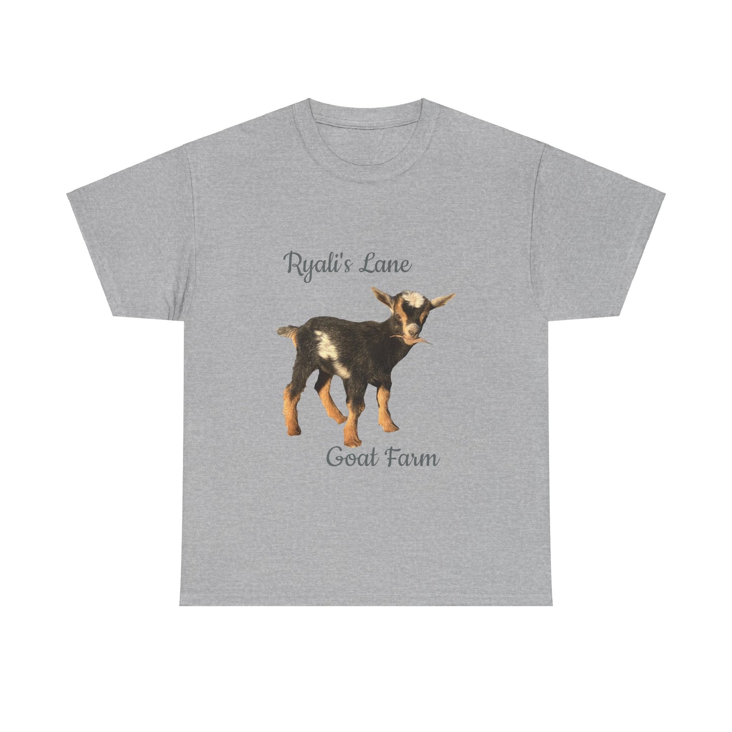 Unisex Heavy Cotton Tee - Ryali's Lane Goat Farm #2