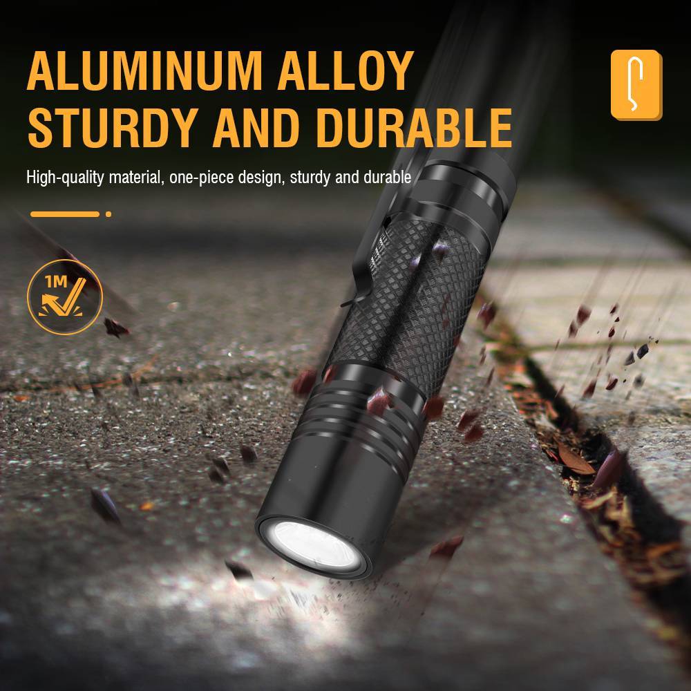Super Bright Goat Tactical Flashlight Torch Super Bright LED Zoomable Torch