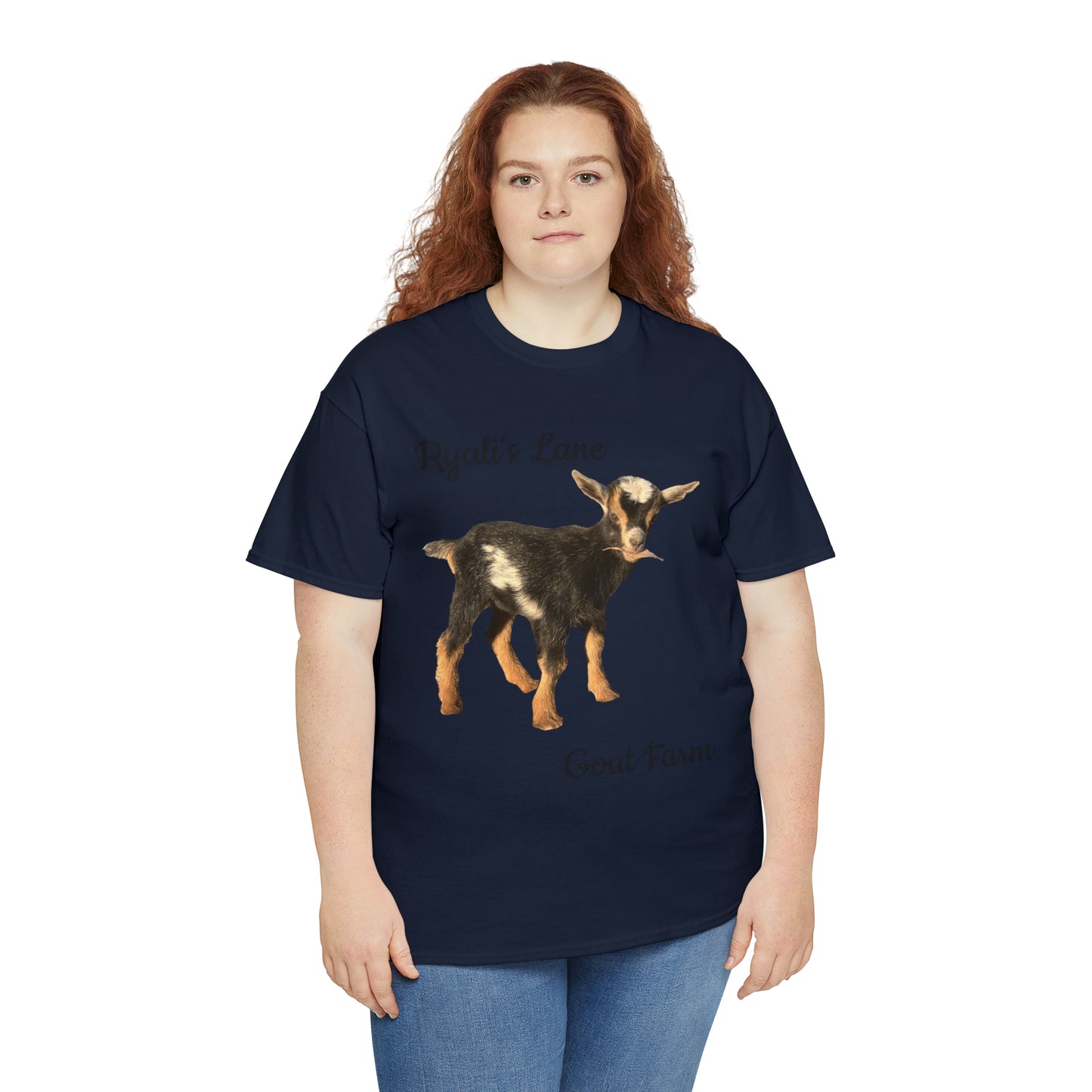 Unisex Heavy Cotton Tee - Ryali's Lane Goat Farm #1