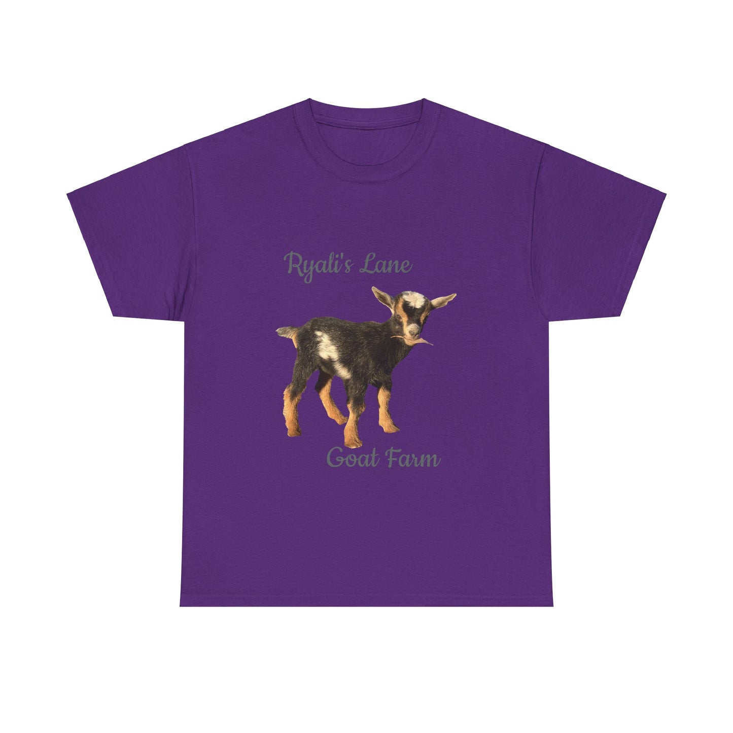 Unisex Heavy Cotton Tee - Ryali's Lane Goat Farm #2
