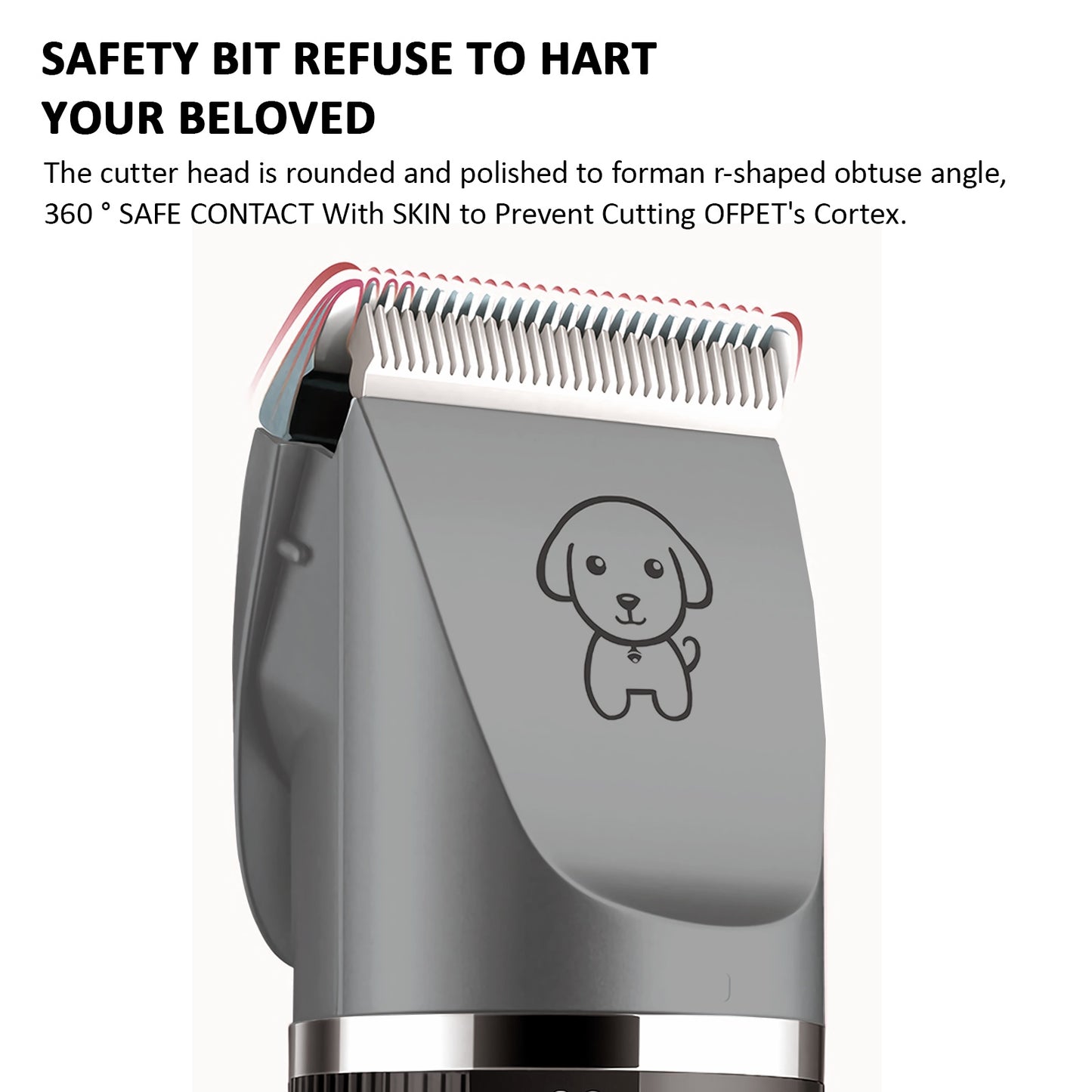 Cordless Goat Clippers also for Dog or Cat includes Grooming Kit Pet Hair Shaver Trimmer Scissors