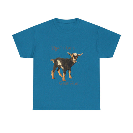 Unisex Heavy Cotton Tee - Ryali's Lane Goat Farm #2
