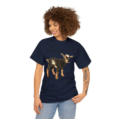 Unisex Heavy Cotton Tee - Ryali's Lane Goat Farm #1