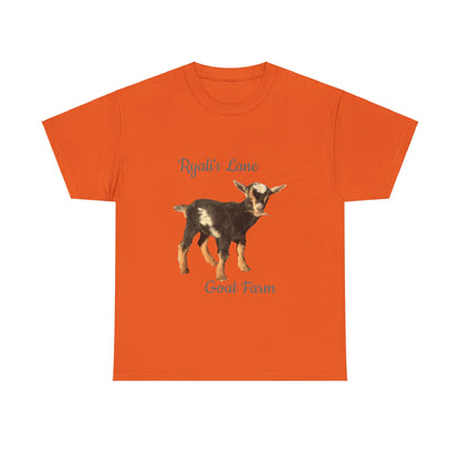 Unisex Heavy Cotton Tee - Ryali's Lane Goat Farm #2