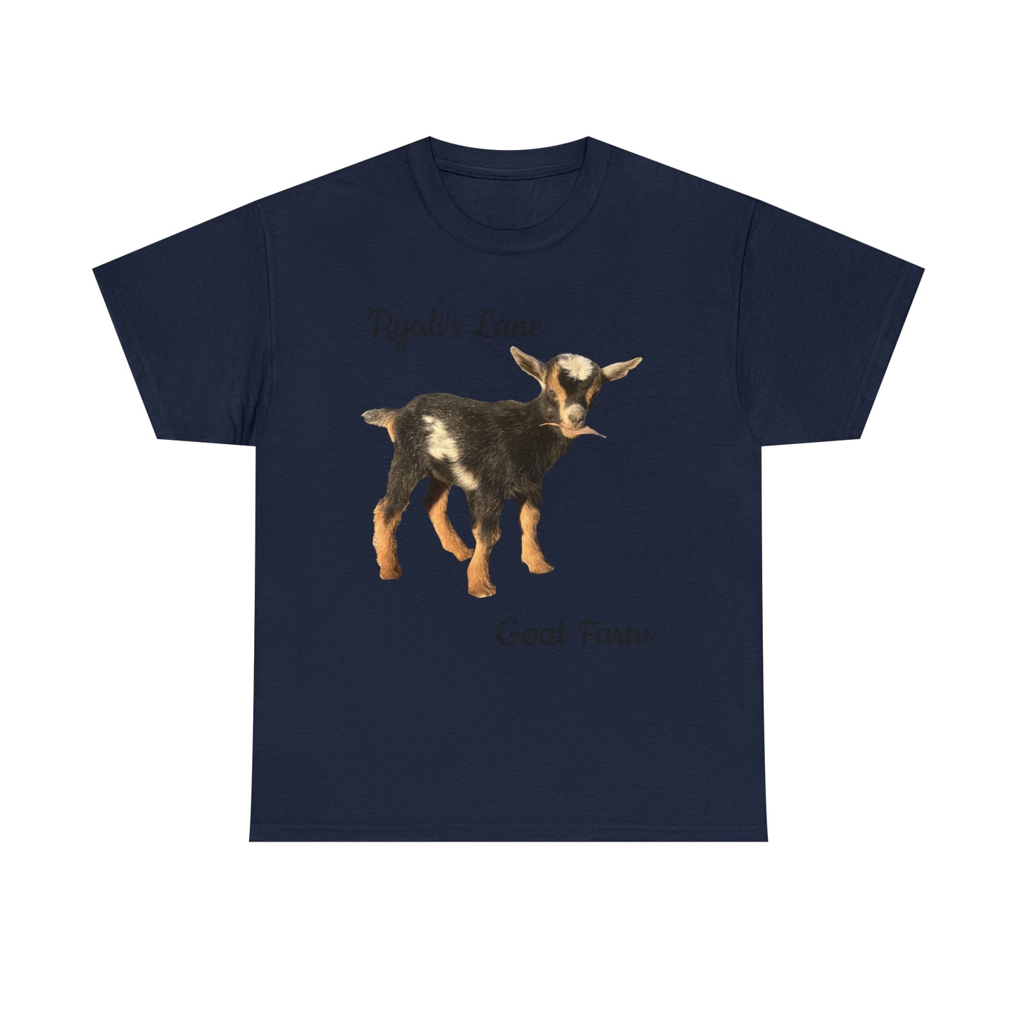 Unisex Heavy Cotton Tee - Ryali's Lane Goat Farm #1
