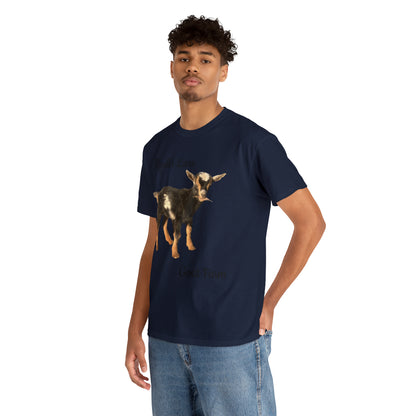 Unisex Heavy Cotton Tee - Ryali's Lane Goat Farm #1