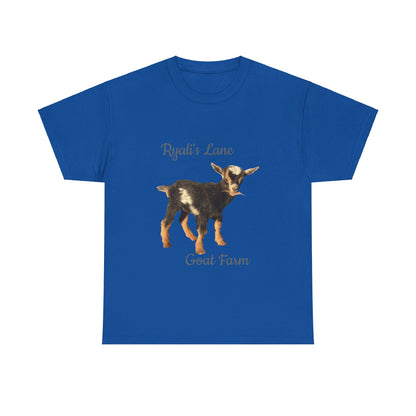 Unisex Heavy Cotton Tee - Ryali's Lane Goat Farm #2