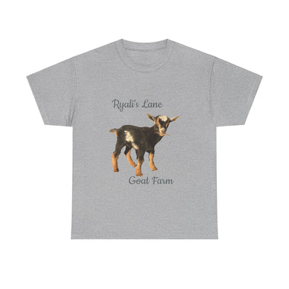 Unisex Heavy Cotton Tee - Ryali's Lane Goat Farm #2