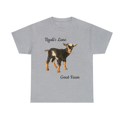 Unisex Heavy Cotton Tee - Ryali's Lane Goat Farm #1