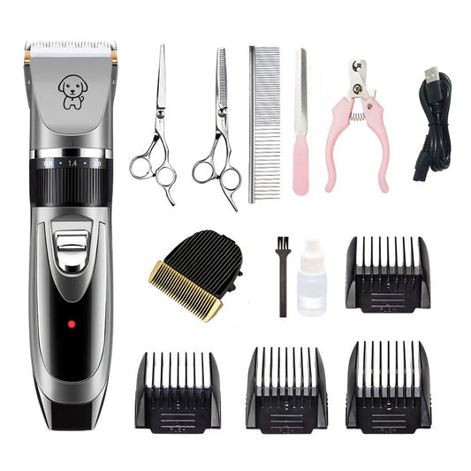 Cordless Goat Clippers also for Dog or Cat  includes Grooming Kit Pet Hair Shaver Trimmer Scissors
