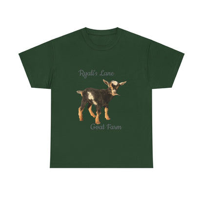 Unisex Heavy Cotton Tee - Ryali's Lane Goat Farm #2