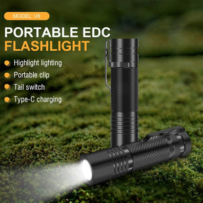 Super Bright Goat Tactical Flashlight Torch Super Bright LED Zoomable Torch